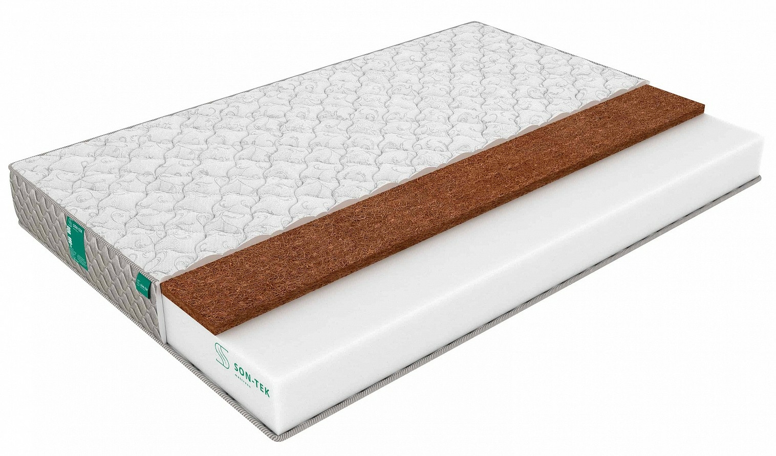 

Матрас Sleeptek Mono HardPena 16 90х195, Белый, Roll CocosFoam 16