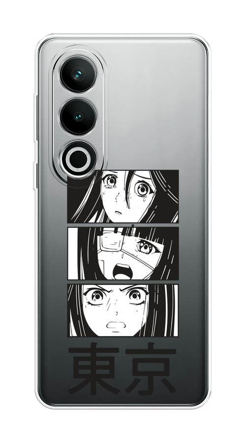 

Чехол на OnePlus Nord CE4 "Tokyo girls", Белый;черный;прозрачный, 154750-1