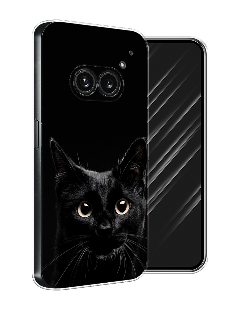 

Чехол Awog на Nothing Phone 2a "Добрый кот", Черный, 3300350-1