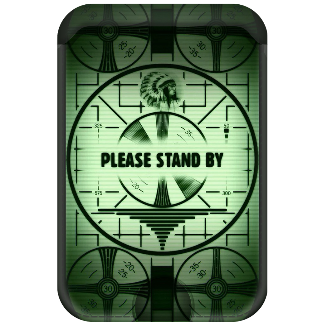 

Чехол Eco для карт (кардхолдер) Фоллаут (Fallout) - Пожалуйста, подождите, Разноцветный