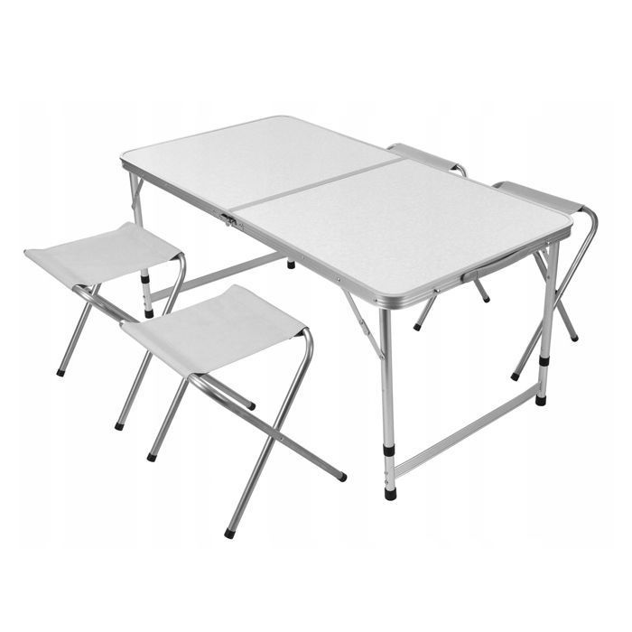 фото Набор походной мебели твой пикник gb-018 стол и 4 стула, складной белый