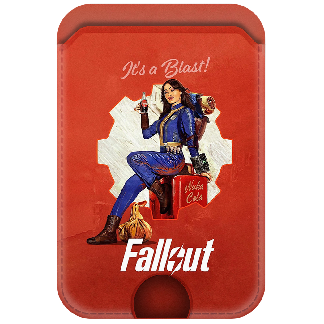 

Чехол Eco для карт (кардхолдер) Фоллаут (Fallout) - Это взрыв!