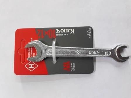 Ключ Дело техники рожковый, 13x17 мм двухсторонний рожковый ключ topex