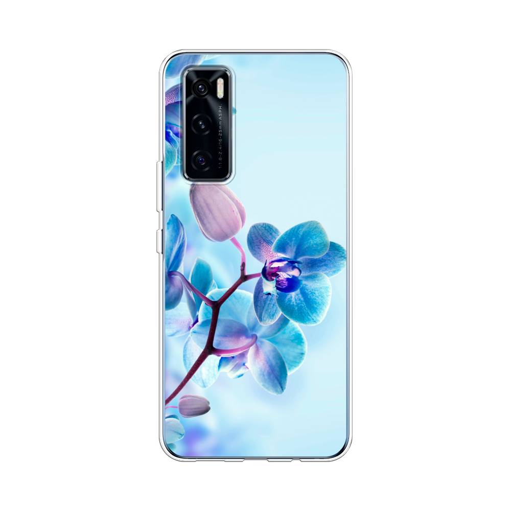 

Чехол Awog на Vivo V20 SE "Голубая орхидея", Разноцветный, 263550-8