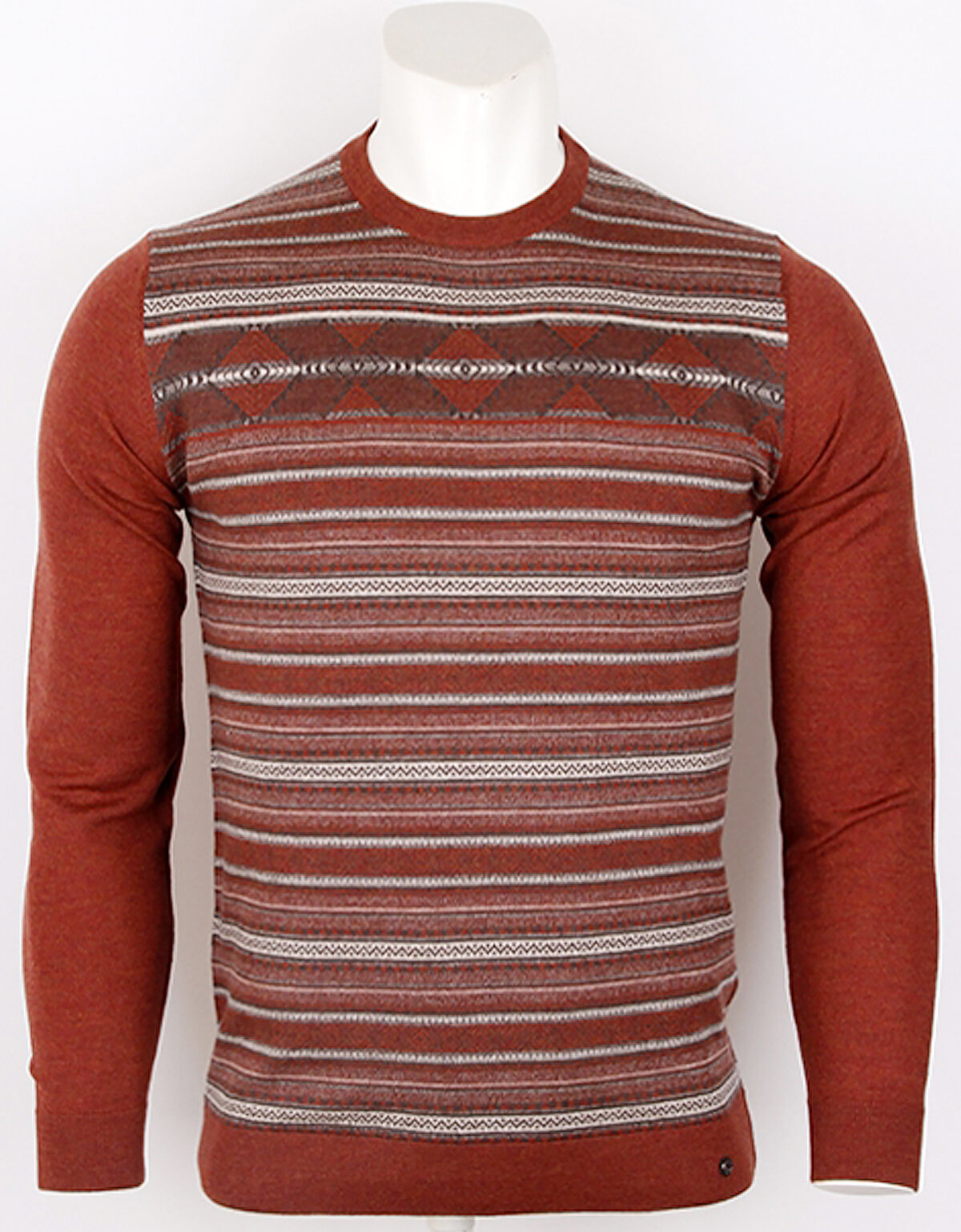 

Джемпер мужской 234-52 Gratude коричневый 2XL, 234-52