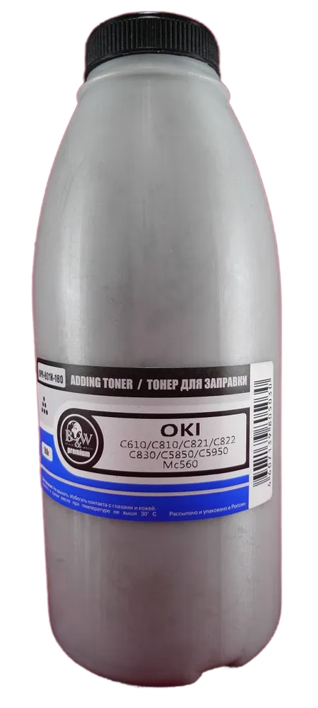 

Тонер для лазерного принтера Black&White (OPR801K180) черный, совместимый