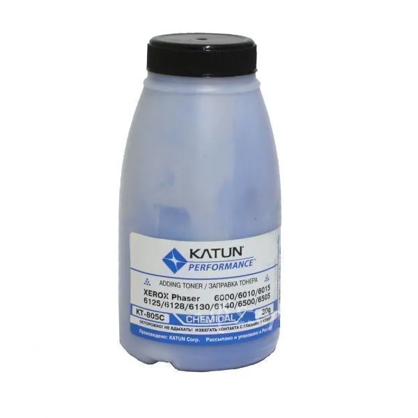 

Тонер для лазерного принтера Katun (KT807С) голубой, совместимый