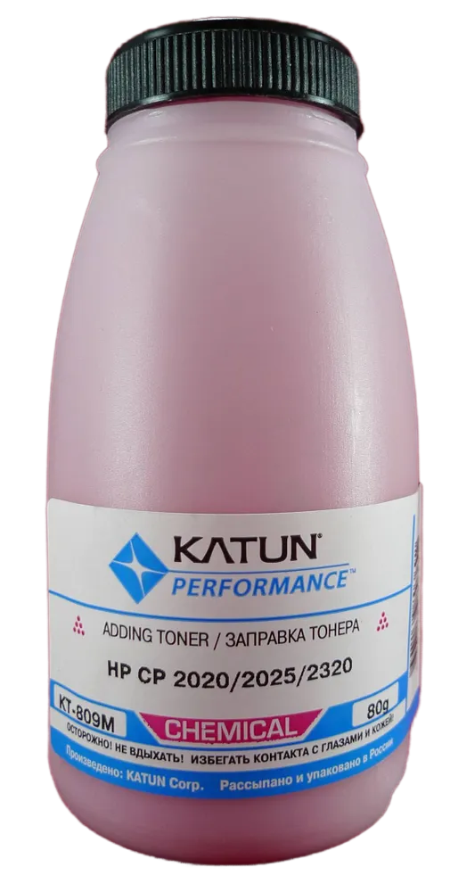 

Тонер для лазерного принтера Katun (KT809M) пурпурный, совместимый