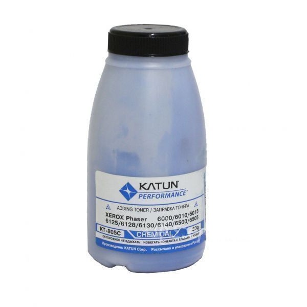 

Тонер для лазерного принтера Katun (KT808C) голубой, совместимый