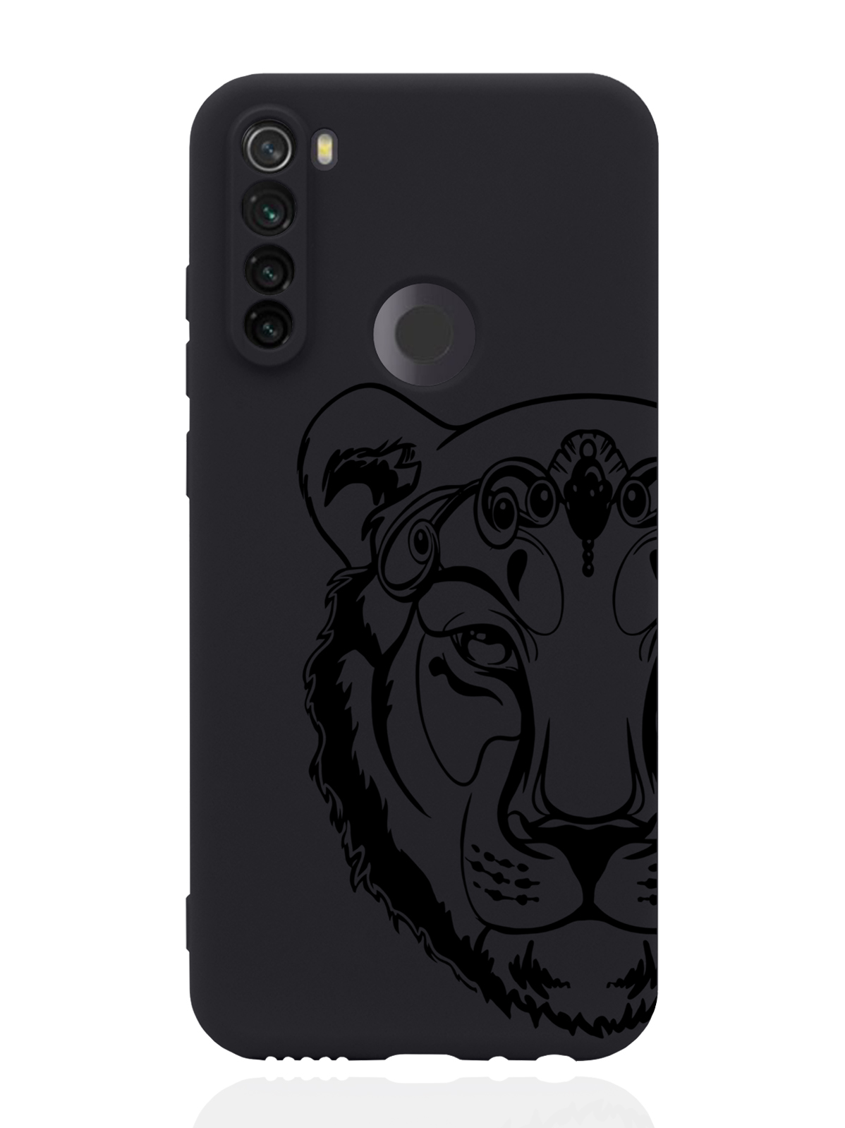 

Чехол MustHaveCase для Xiaomi Redmi Note 8T Львица черный