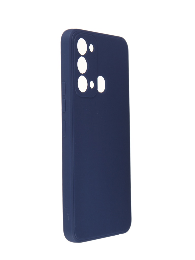 фото Чехол neypo для itel vision 3 soft matte silicone dark blue nst54437