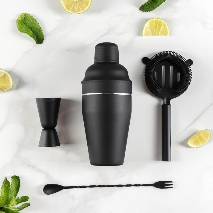 

Набор для бара Black 4 предмета