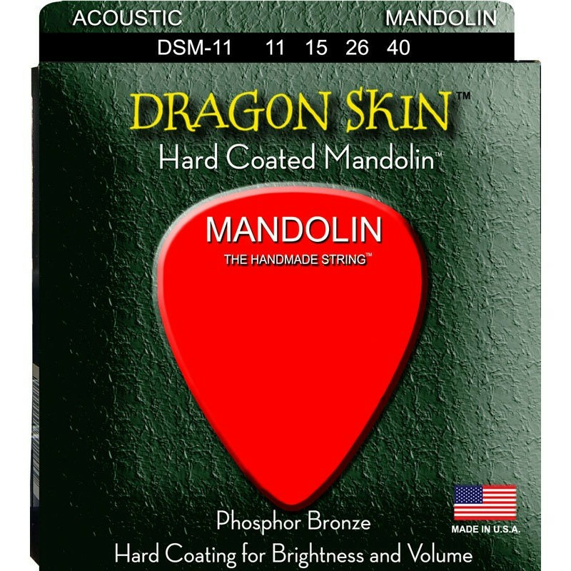 Струны для мандолины DR String DSM-11 - DRAGON SKIN