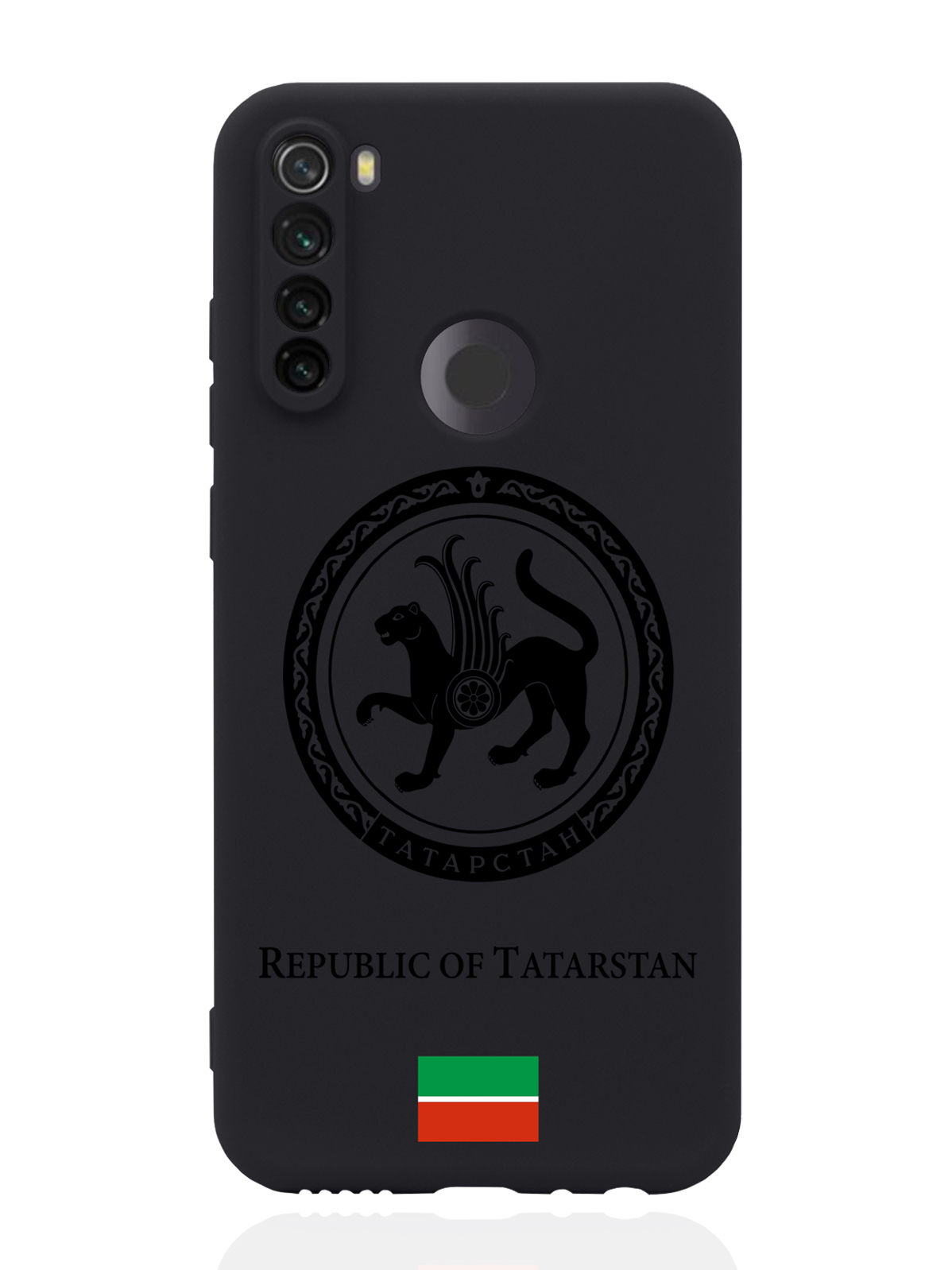 

Чехол SignumCase для Xiaomi Redmi Note 8T Черный лаковый Герб Татарстана черный