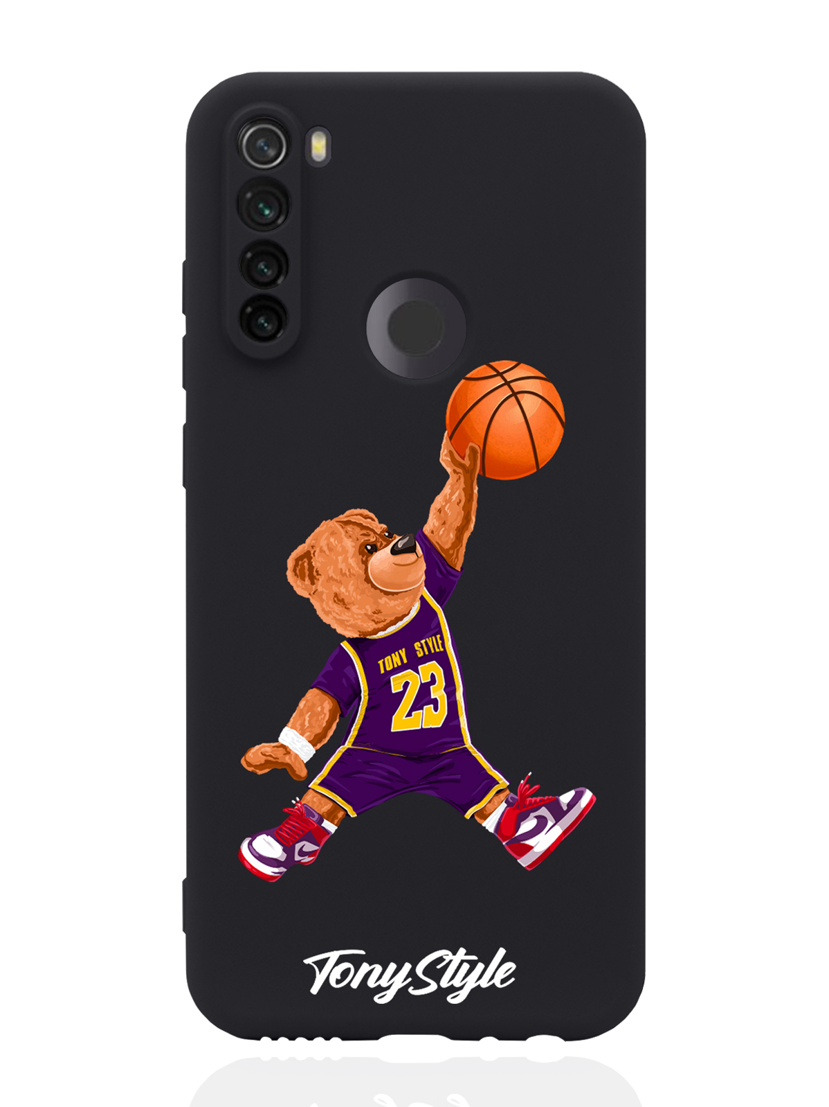 

Чехол Tony Style для Xiaomi Redmi Note 8T Tony Style баскетболист с мячом черный, Фиолетовый;коричневый;желтый;оранжевый