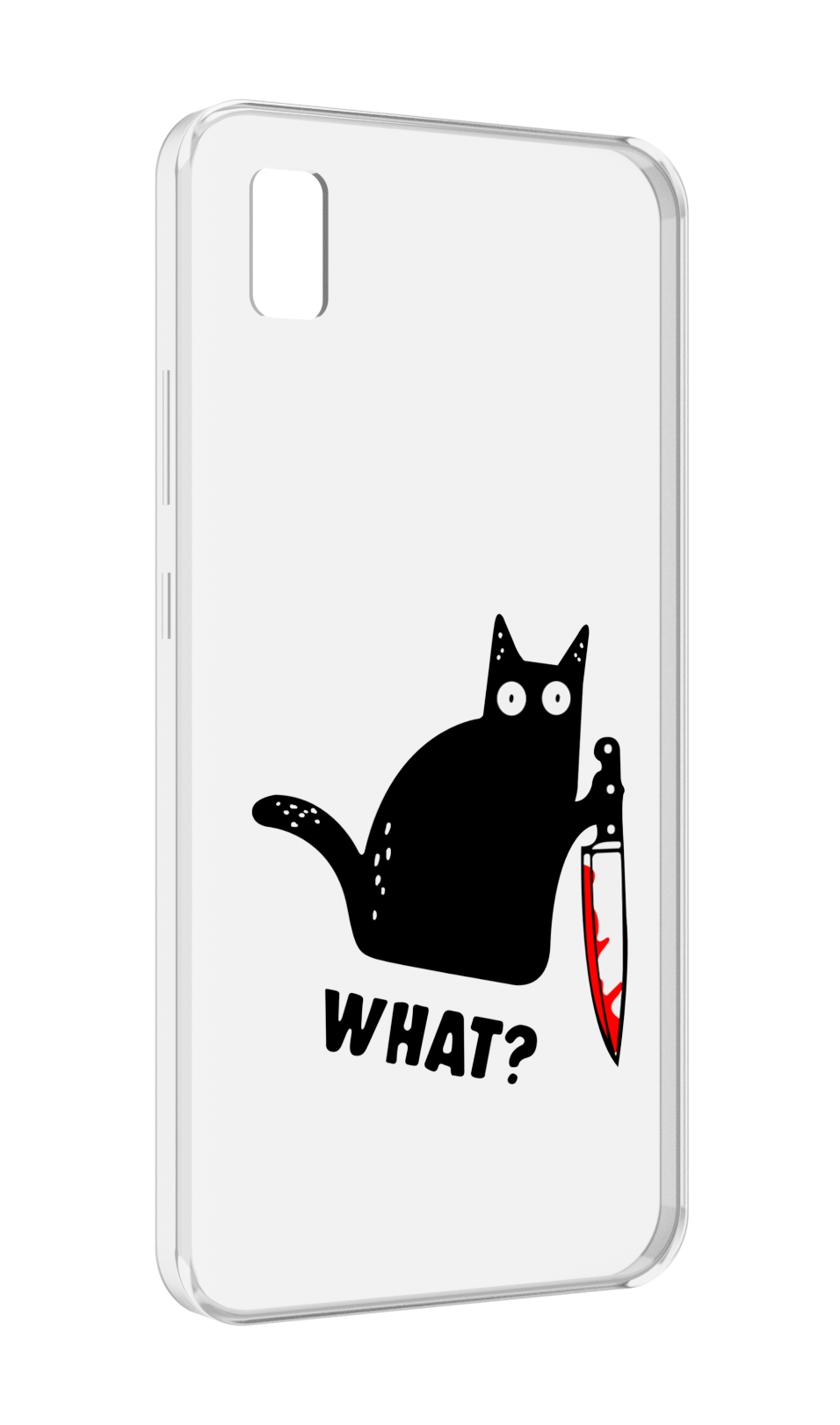 Чехол MyPads котик-убийца для ZTE BLADE L210