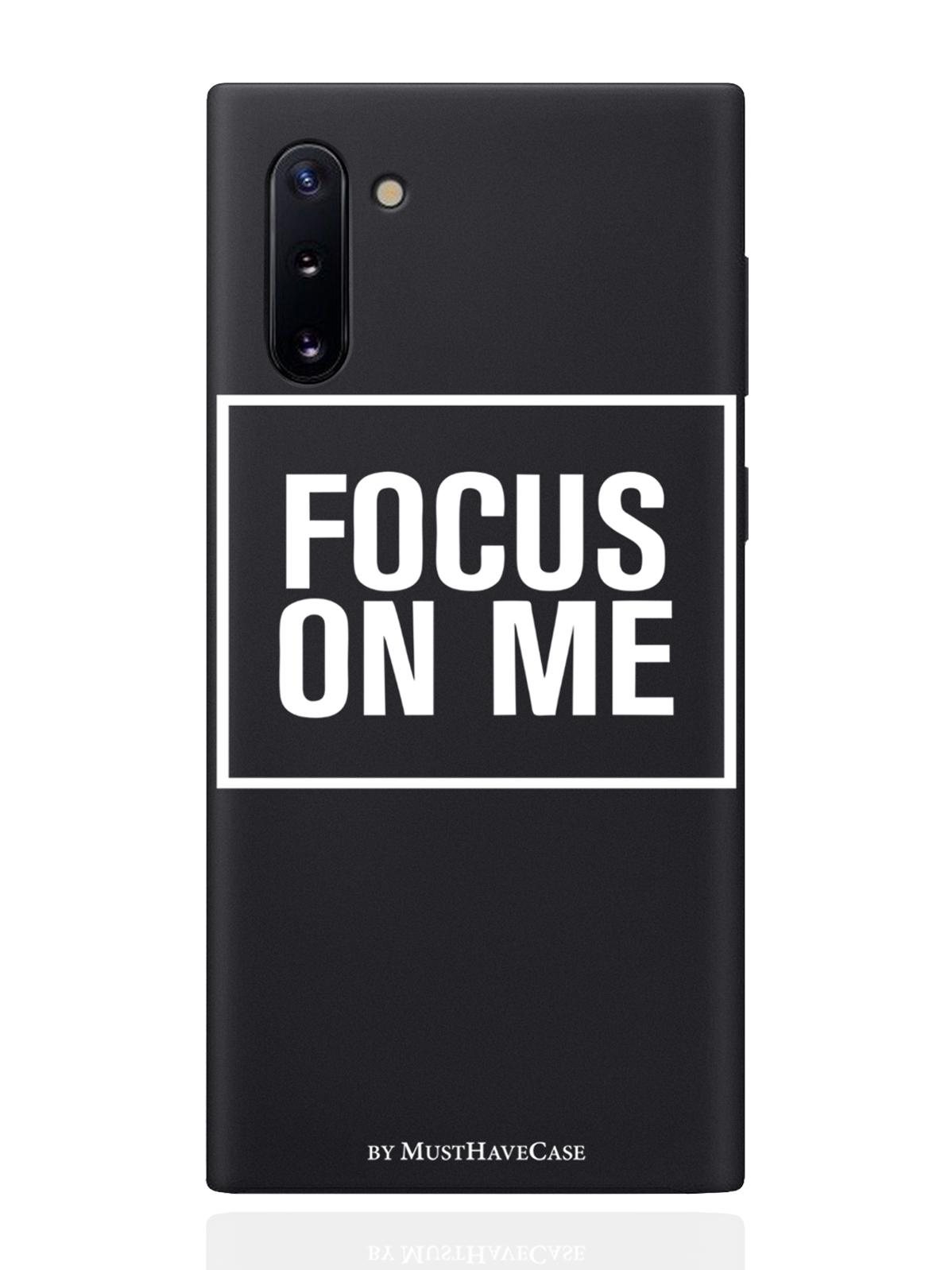 фото Чехол musthavecase для samsung galaxy note 10 focus on me черный