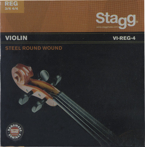 Струны для скрипки 3/4 или 4/4 Stagg VI-REG-4