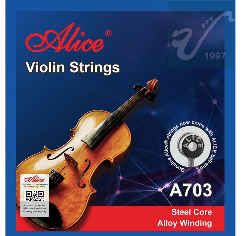 фото Струны для скрипки alice a-703