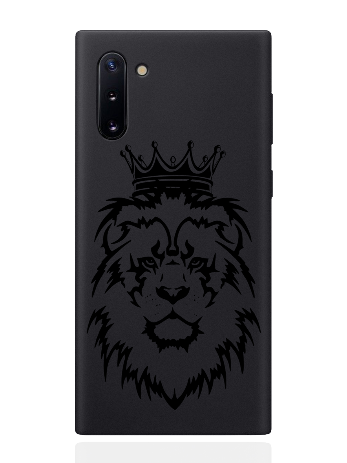 

Чехол MustHaveCase для Samsung Galaxy Note 10 Лев черный