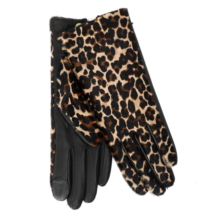 

Перчатки женские Agnelle CHLOE CALF черные, р. 7.5, Черный, CHLOE CALF