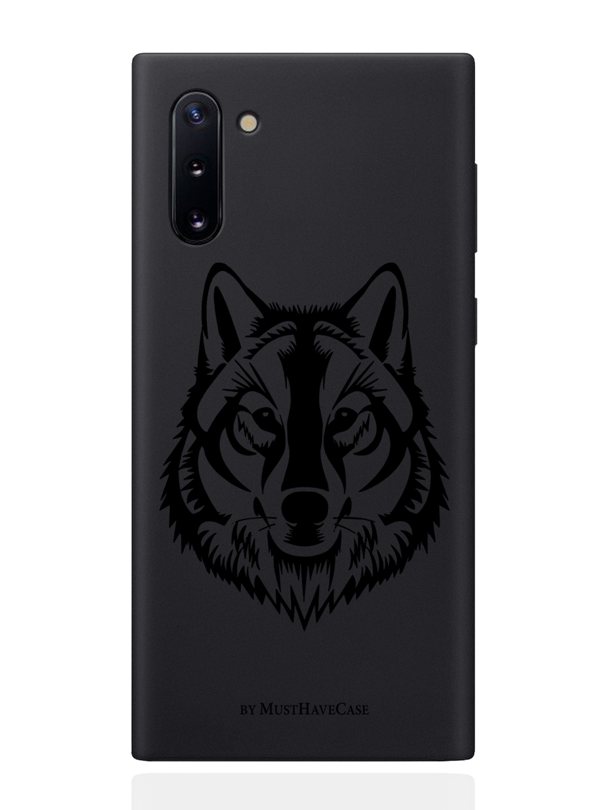 

Чехол MustHaveCase для Samsung Galaxy Note 10 Волк черный