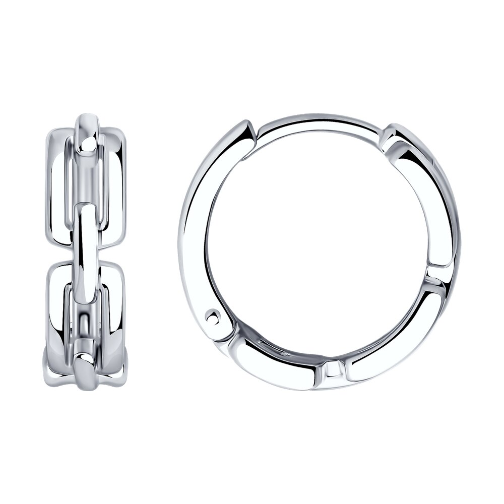 

Серьги конго из серебра SOKOLOV 94026588-91, 94026588-91