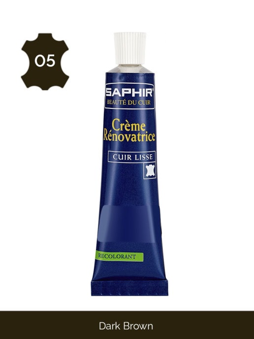 

Восстановитель кожи Saphir Creme RENOVATRICE (dark brown) темно-коричневый 25 мл, Creme Renovatrice