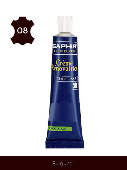 

Восстановитель кожи Saphir Creme RENOVATRICE (bordeaux) бордовый 25 мл, Creme Renovatrice