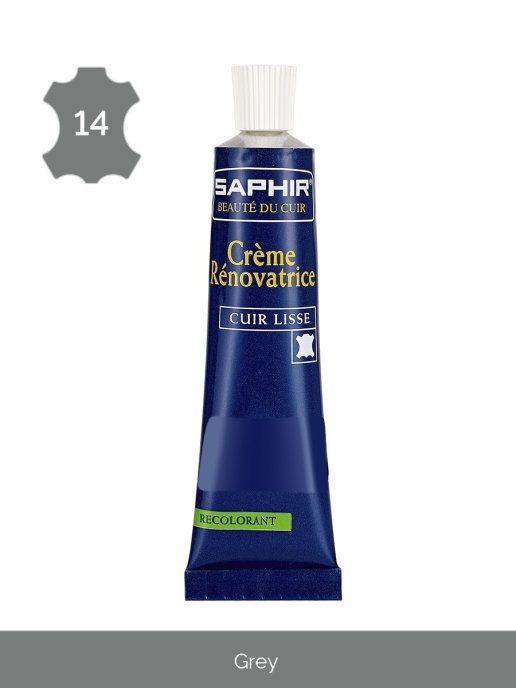 Восстановитель кожи Saphir Creme RENOVATRICE (grey) 25 мл серый