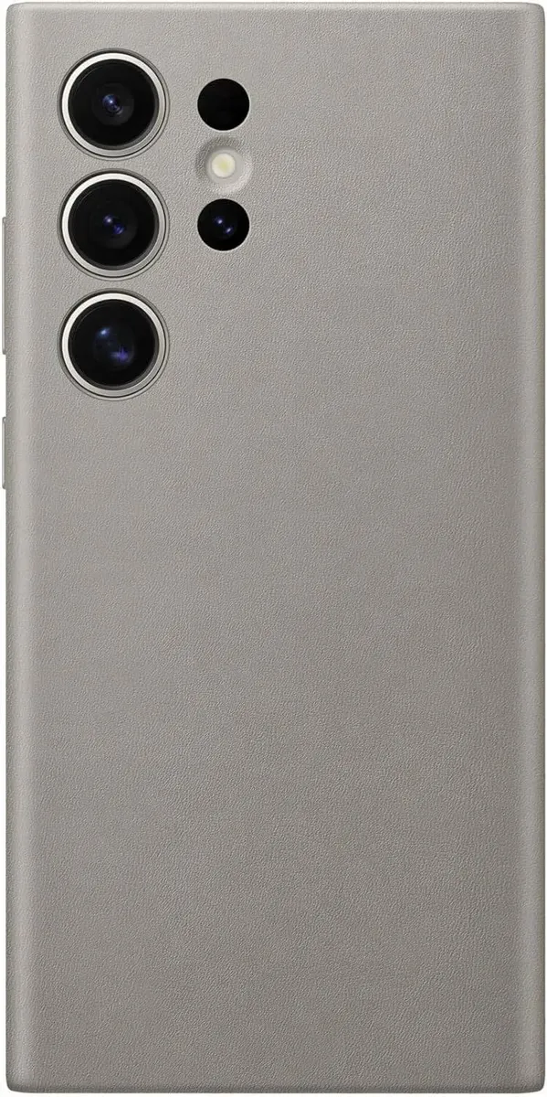 

Чехол Samsung Vegan Leather Case для Samsung Galaxy S24 Ultra, светло-коричневый, Vegan Leather Case