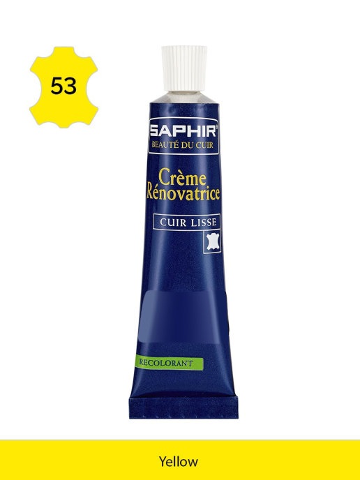 

Восстановитель кожи Saphir Creme RENOVATRICE (yellow) желтый 25 мл, Creme Renovatrice