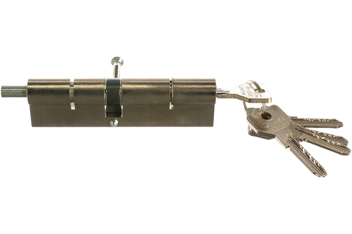 Цилиндровый механизм под вертушку CISA ASIX OE302-89.12 (110 мм/55+10+45), никель
