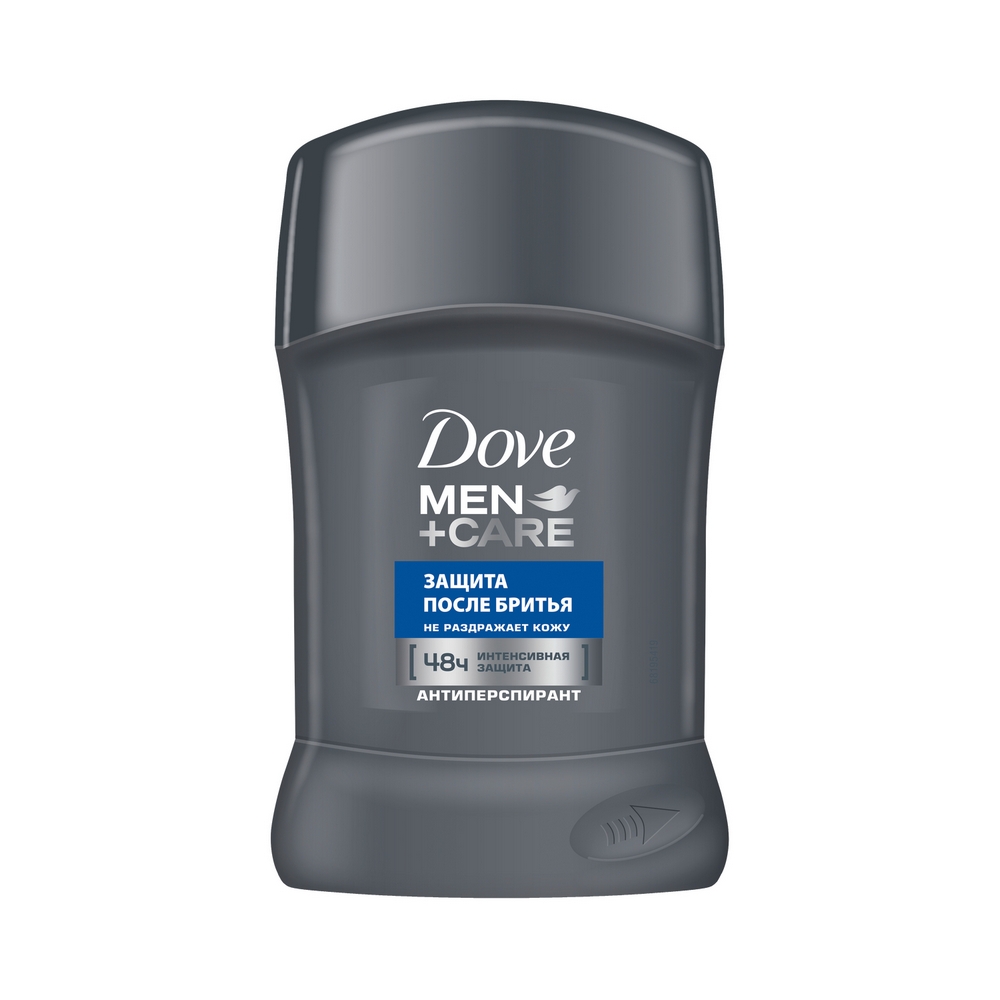 фото Антиперспирант-дезодорант dove men+care защита после бритья для мужчин, 150 мл