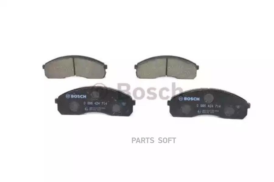 

Тормозные колодки Bosch дисковые 986424714