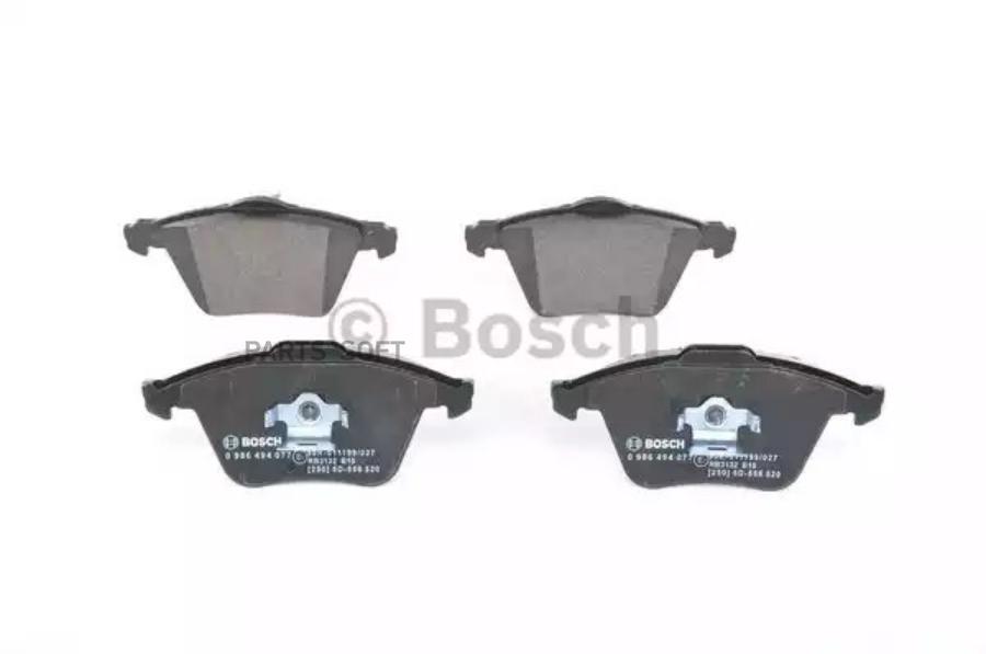 

Комплект тормозных колодок BOSCH 0986494077