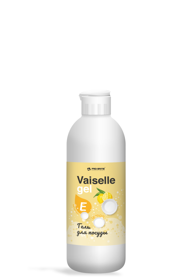 Pro-Brite Vaiselle Gel Lemon Моющий гель для посуды с витамином Е 500мл.