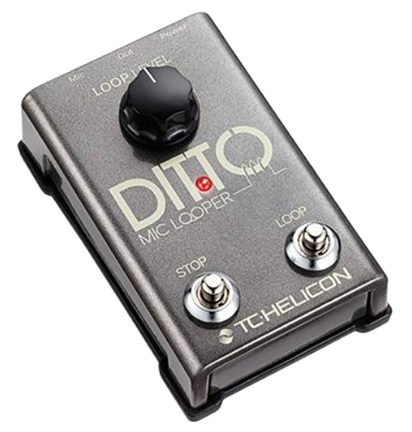 Вокальная педаль эффектов TC HELICON DITTO MIC LOOPER