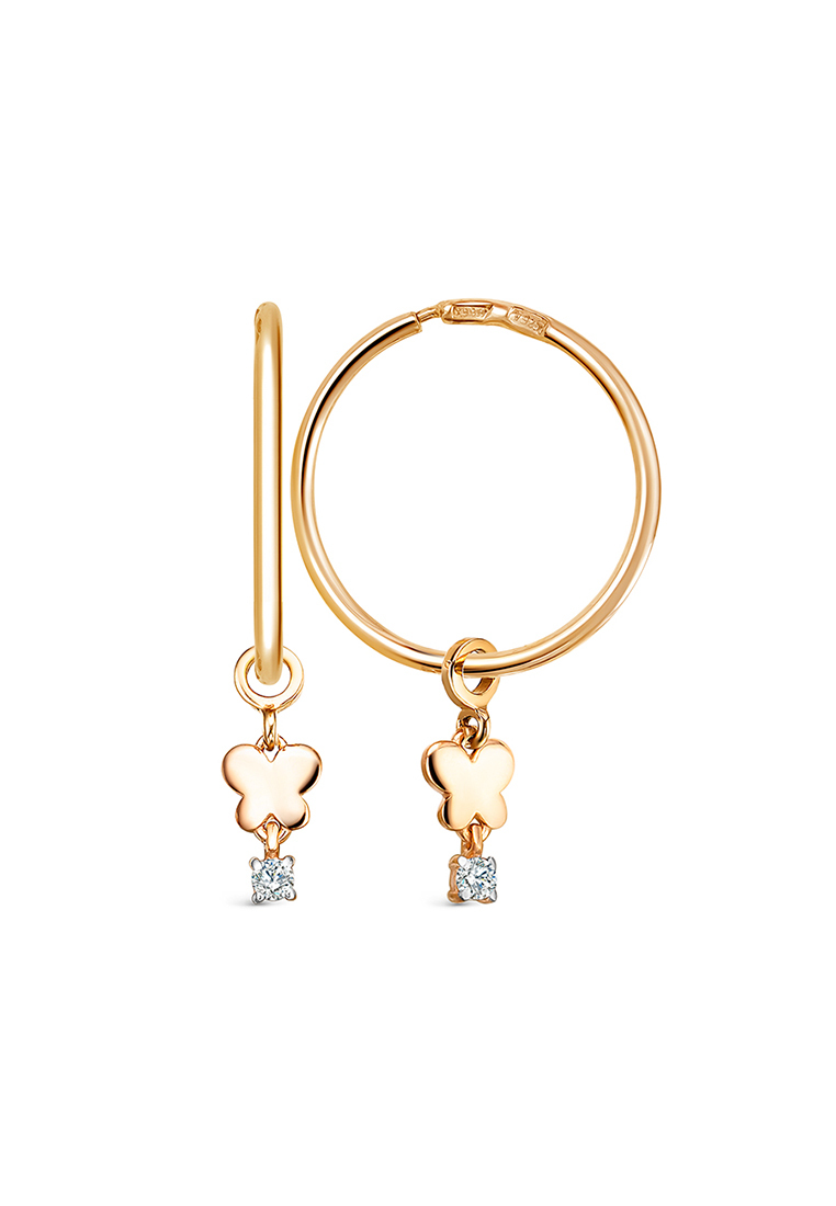 

Серьги трансформеры из серебра с фианитом Kari Jewelry С639-2236-15.0, С639-2236-15.0