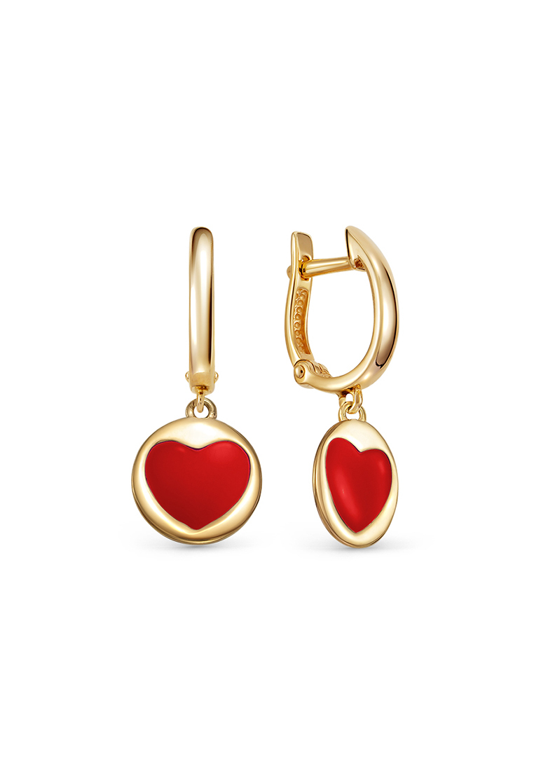 

Серьги подвески из серебра с эмалью Kari Jewelry С6010-2337М2, С6010-2337М2