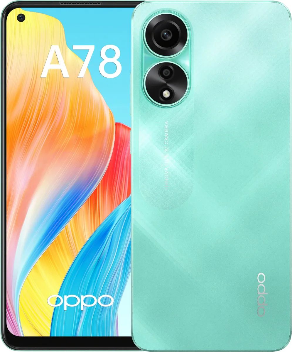 

Смартфон OPPO A78 8/256Gb, лазурный