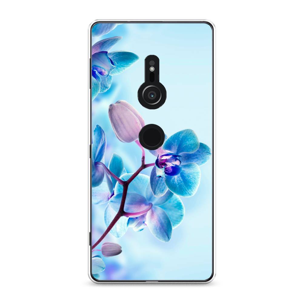

Чехол Awog на Sony Xperia XZ2 "Голубая орхидея", Разноцветный, 52850-8