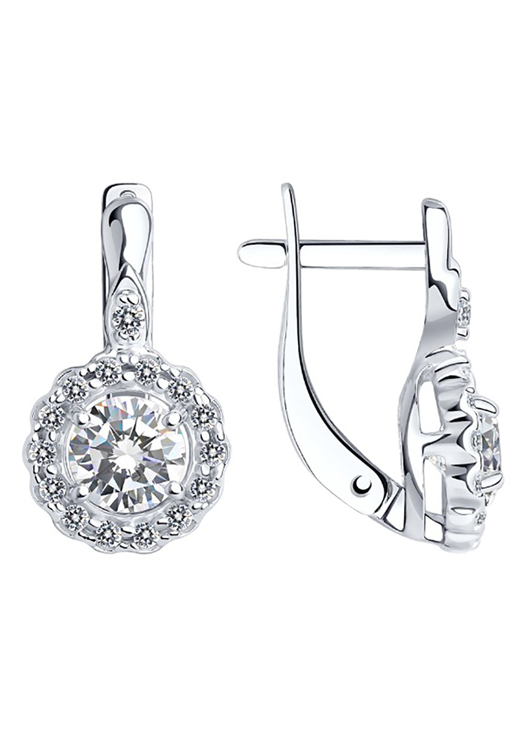

Серьги из серебра с фианитом Kari Jewelry С630-2818, С630-2818