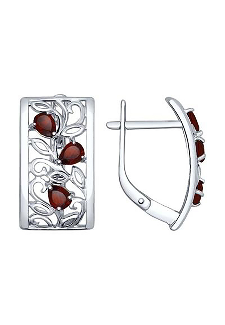 

Серьги из серебра с гранатом Kari Jewelry С620-2823Гр, С620-2823Гр