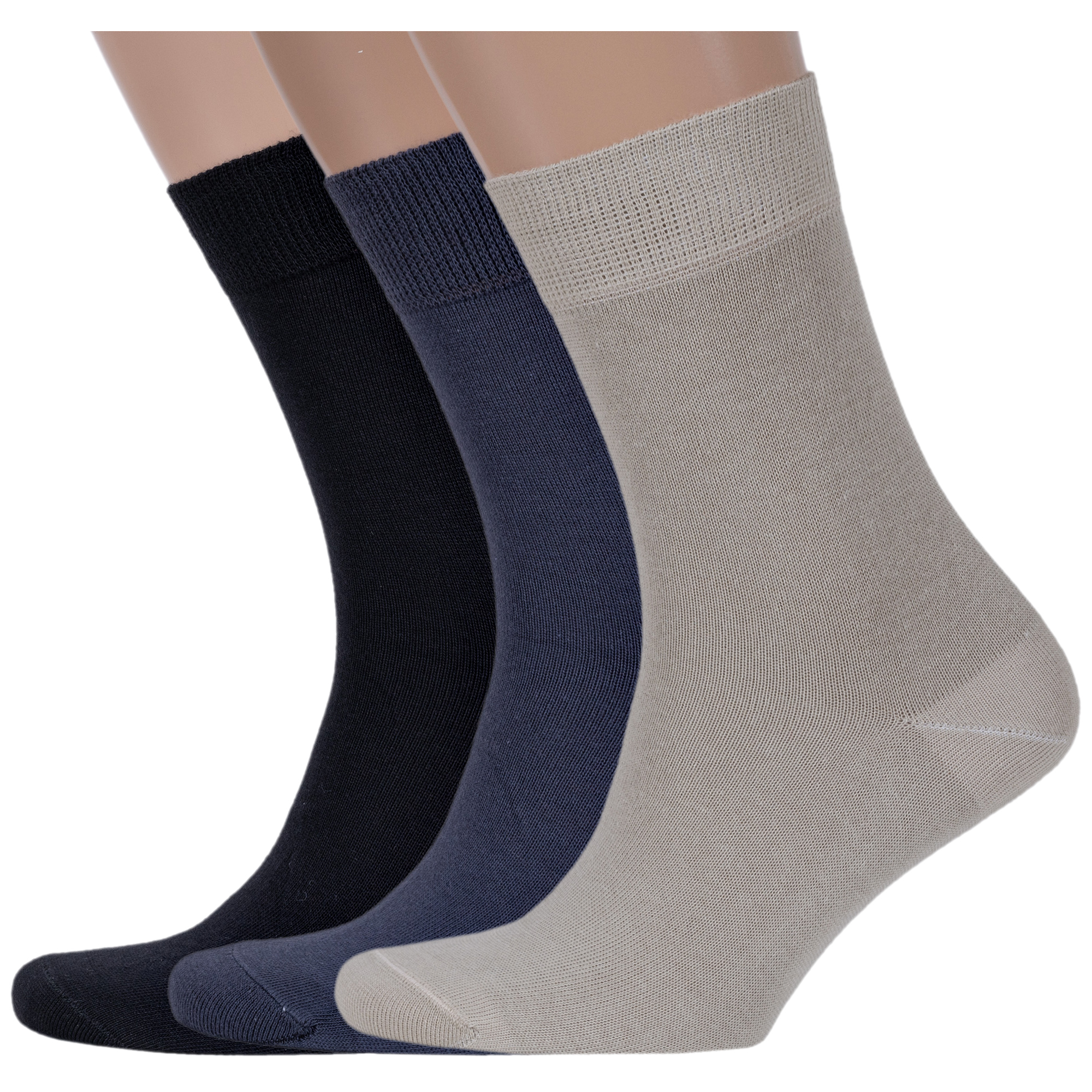 

Комплект носков мужских Брестский чулочный комбинат 3-15С2225 черных; серых; бежевых 27, 3-15С2225