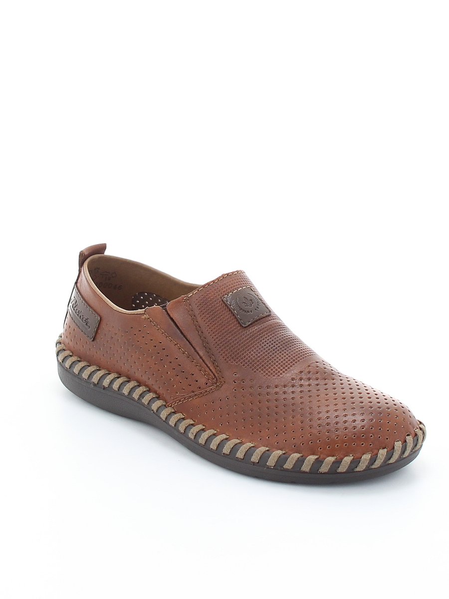 

Полуботинки мужские Rieker B2476-24 коричневые 43 RU, Коричневый, B2476