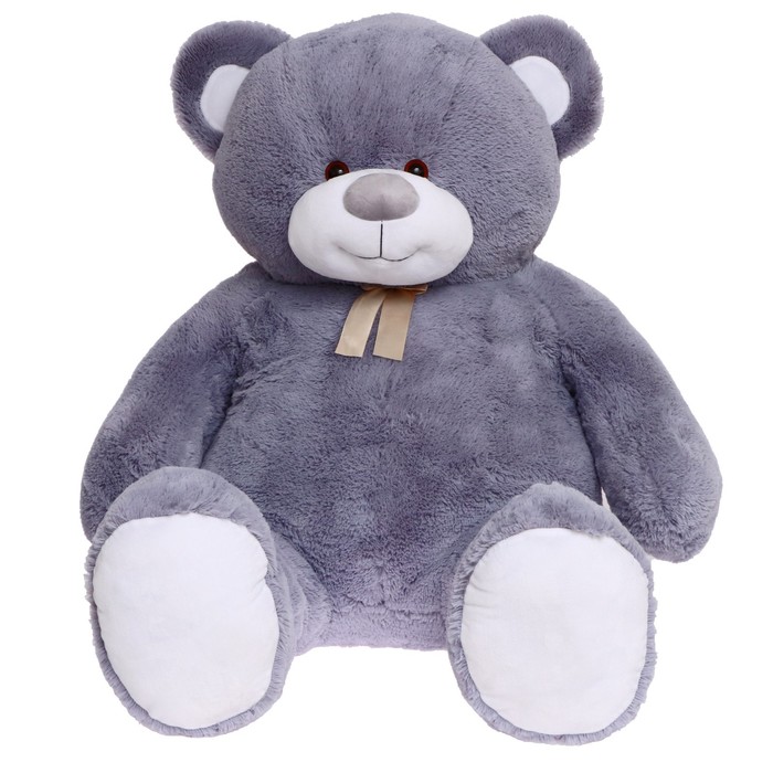 Мягкая игрушка «Медведь», 160 см, цвет пепельный