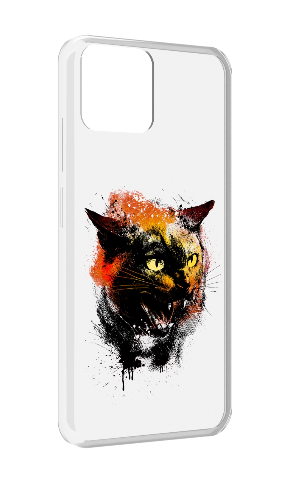 

Чехол MyPads сиамский кот для Blackview A95, Прозрачный, Tocco