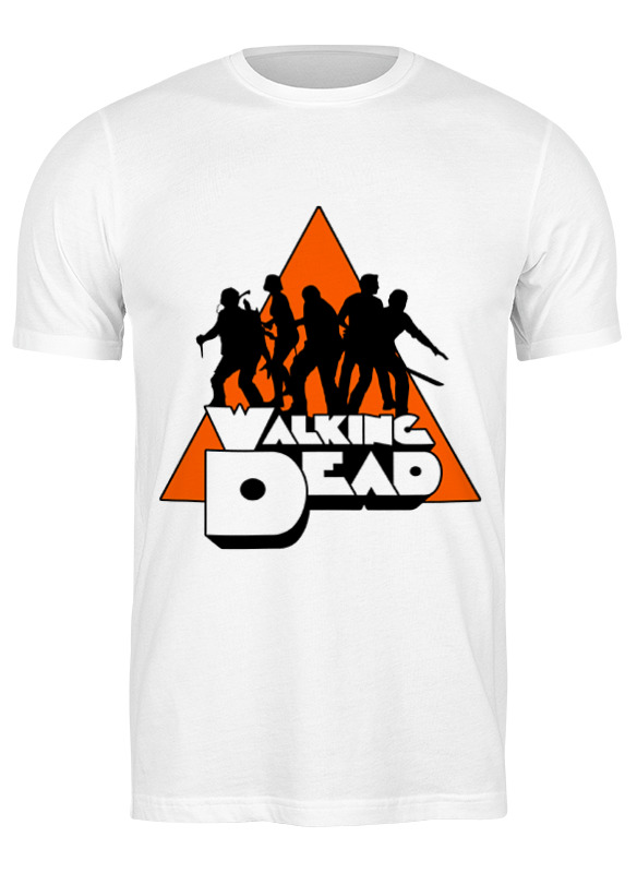 Футболка мужская Printio Ходячие мертвецы (the walking dead) белая 2XL