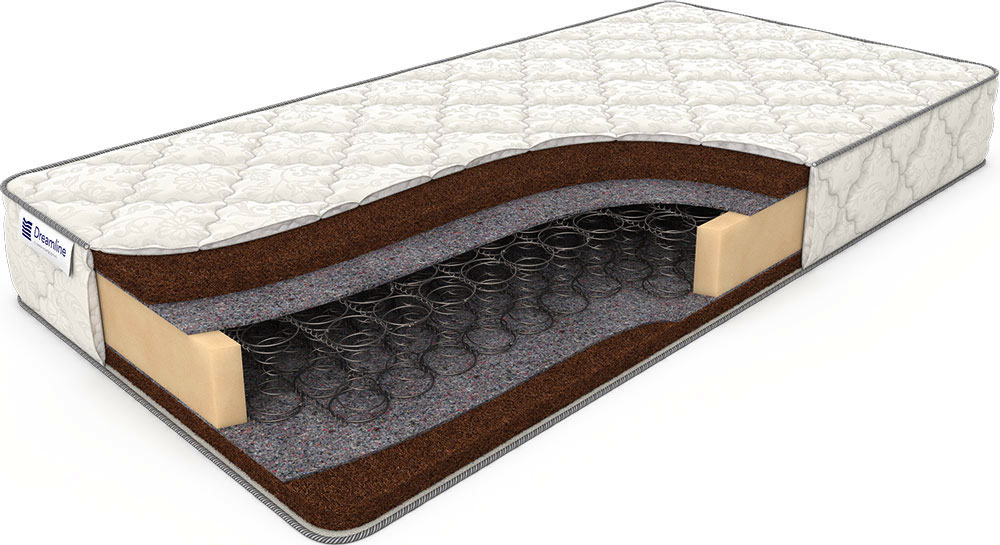 

Матрас Dreamline Dream 3 BS 120 110х200, Белый, Dream-3 BS-120